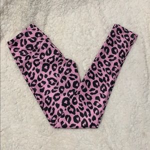 Goldsheep leopard leggings size small